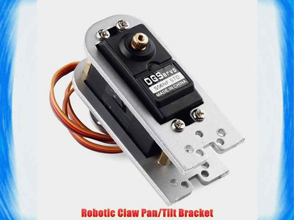 Robotic Claw Pan/Tilt Bracket