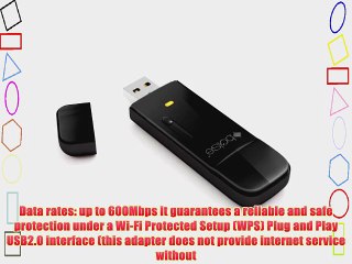 Bolse? USB Network Adapters Laptop Computer Network Card Adapters Dual-Band N600 USB Wireless