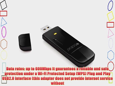 Bolse? USB Network Adapters Laptop Computer Network Card Adapters Dual-Band N600 USB Wireless