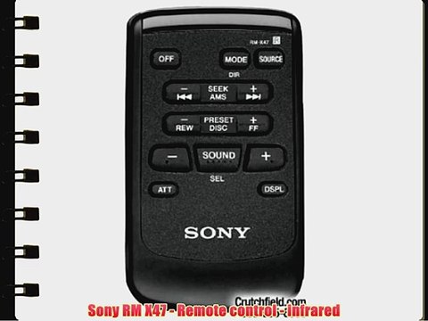 Sony RM X47 - Remote control - infrared