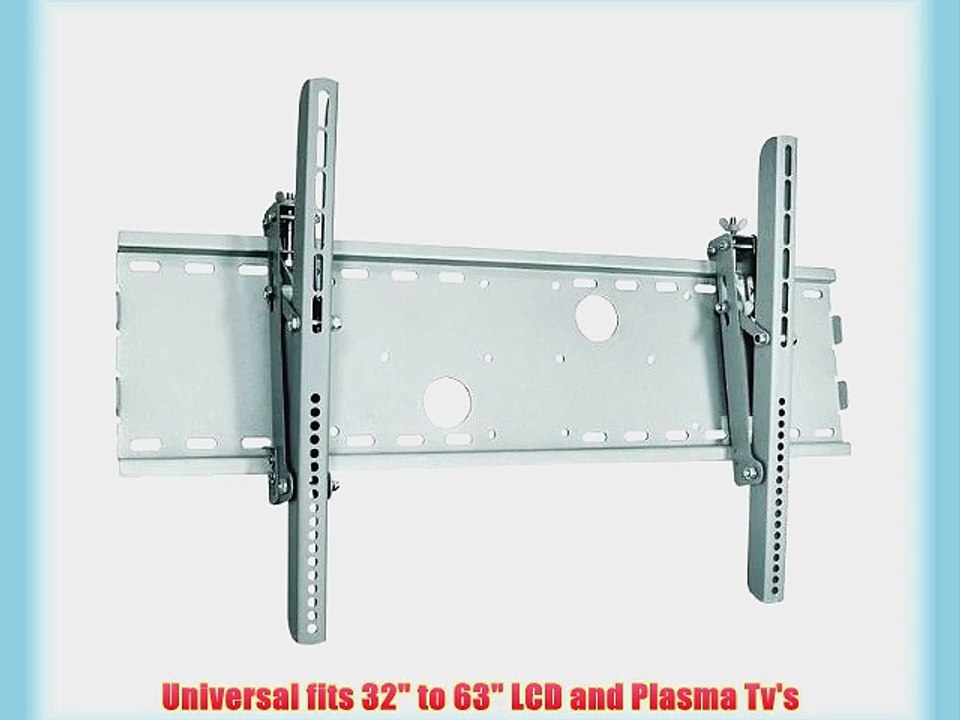 Silver Tilt Wall Mount Bracket for Apex PL42D12W HDTV Plasma/LCD TV