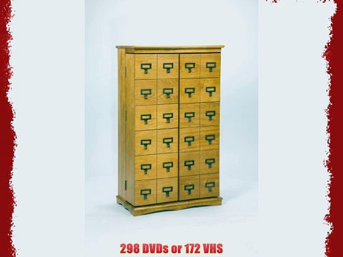 Librarian's Mission Style Multimedia Cabinet Dark Oak