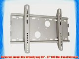 FLAT - Low Profile Wall Mount Bracket for Polaroid LWT-26000C 26 LCD HDTV TV