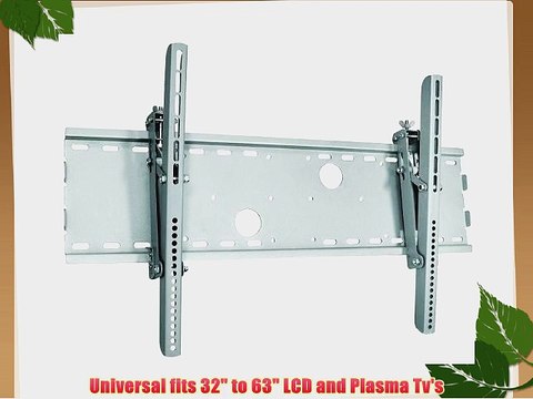 Silver Tilt/Tilting Wall Mount Bracket for Magnavox 42MF130A/37 Plasma HDTV TV/Television