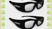 True Depth 3D? RECHARGEABLE Glasses for Mitsubishi 3D TVs! (2 Pairs)
