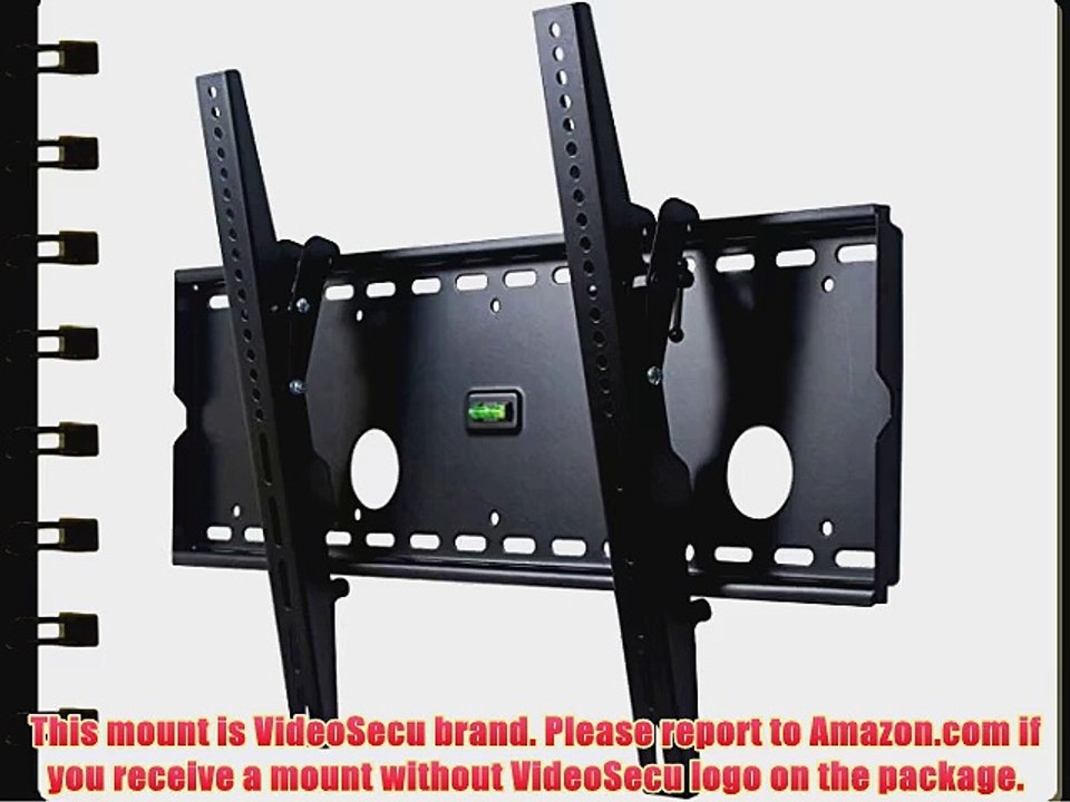 VideoSecu Black Tilt TV Wall Mount Bracket for Akai PDP4298EDI HDTV Plasma/LCD TV MP501B C5S