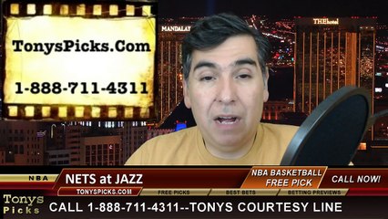Utah Jazz vs. Brooklyn Nets Free Pick Prediction NBA Pro Basketball Odds Preview 1-24-2015