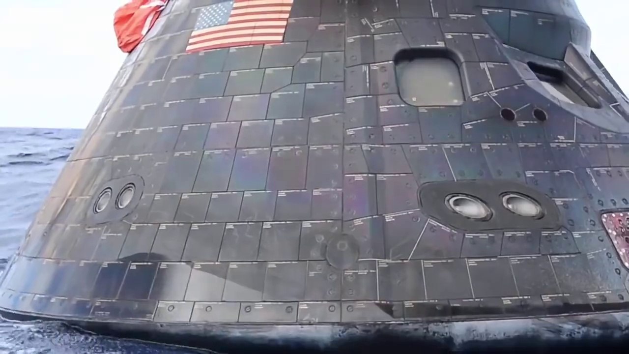 U.S. Navy Recovers NASA Orion Space Capsule  EFT-1