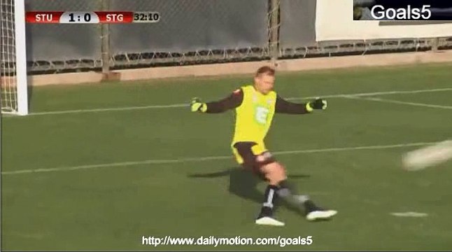 Mujic Goal Sturm Graz 1 - 1 St Gallen Friendly Match 24-1-2015