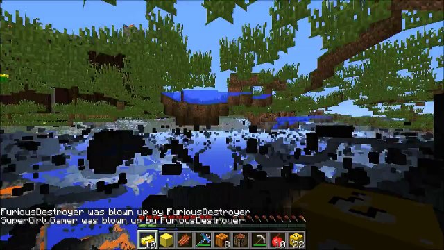 Minecraft- RAINBOW CENTIPEDE CHALLENGE GAMES - Lucky Block Mod - Modded Mini-Game