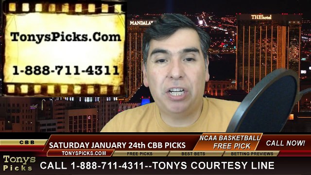 College Basketball Free Picks Saturday Predictions Odds Previews 1-24-2015