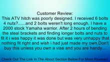 Yamaha Warrior 350 / Raptor 350 ATV Trailer Ball Hitch Review