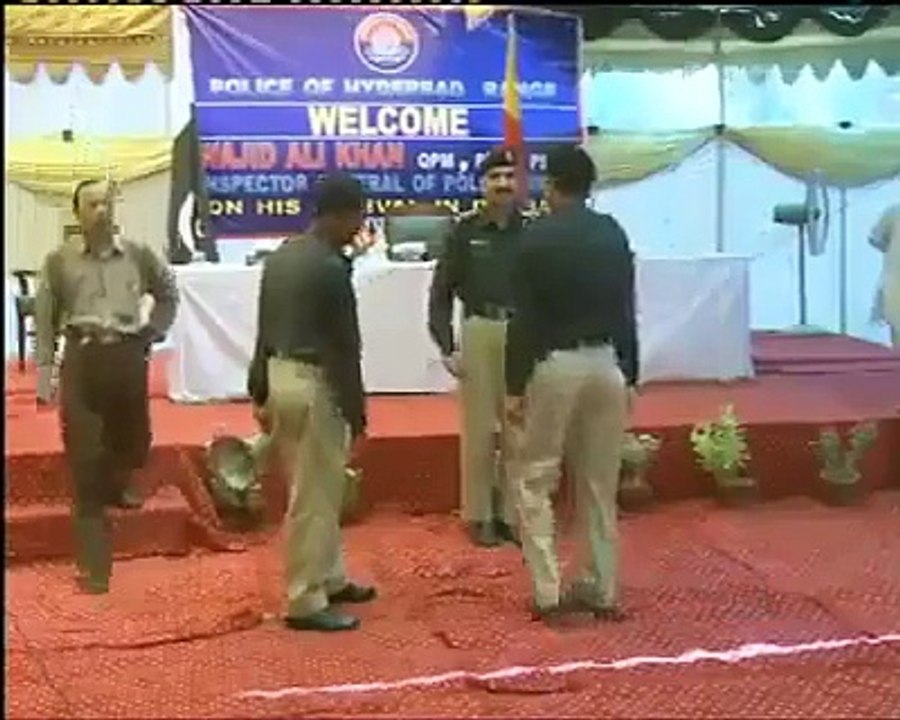 funny Pakistani police parade