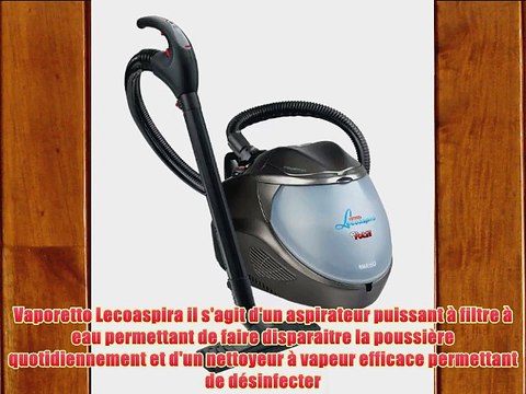 Polti Aspirateur/nettoyeur vapeur Lecoaspira Intelligent 2.0 avec ?mission de vapeur jusqu'?