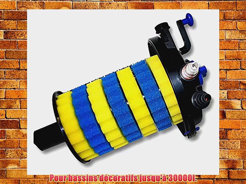 Sunsun CPF-15000 Filtre de bassin ? pression avec UV 18W jusqu'? 30000l Nettoyage facile