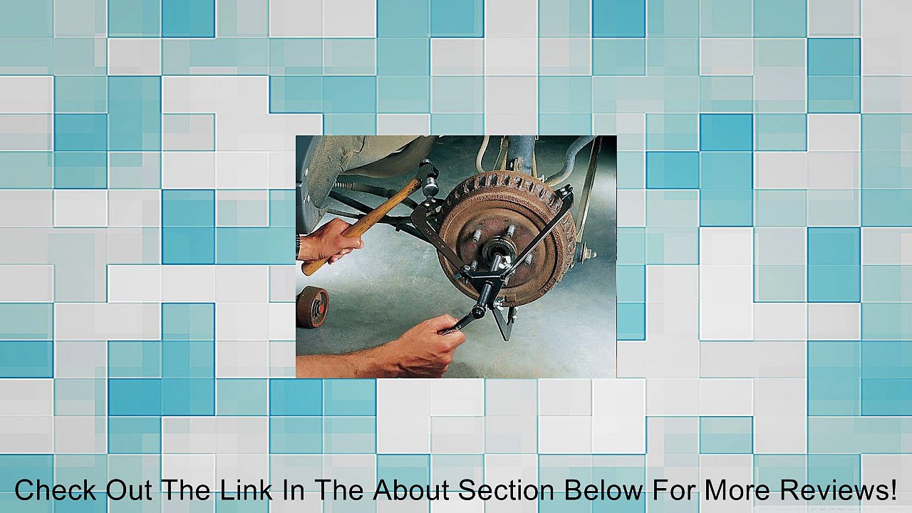 Universal Brake Drum Remover - Remove Tight Brake Drums Review