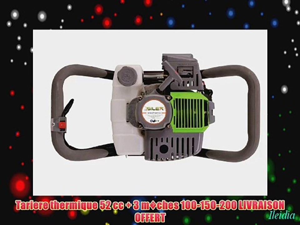 Tariere thermique 52 cc   3 m?ches 100-150-200 LIVRAISON OFFERT
