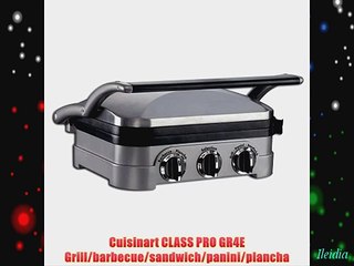 Cuisinart CLASS PRO GR4E Grill/barbecue/sandwich/panini/plancha