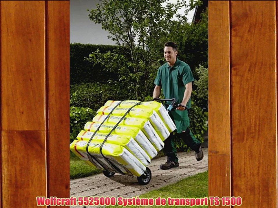 Wolfcraft 5525000 Syst?me de transport TS 1500
