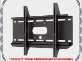 PDR Universal Tilt Wall Mount for 22 to 42 Inch TVs (Tilts 0 to 5 Degrees) PDM120F