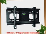 Ultra-Slim Black Adjustable Tilt/Tilting Wall Mount Bracket for Samsung SyncMaster 245BW 24