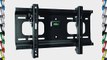 Black Adjustable Tilt/Tilting Wall Mount Bracket for Insignia NS-32E321A13 32 inch LED HDTV