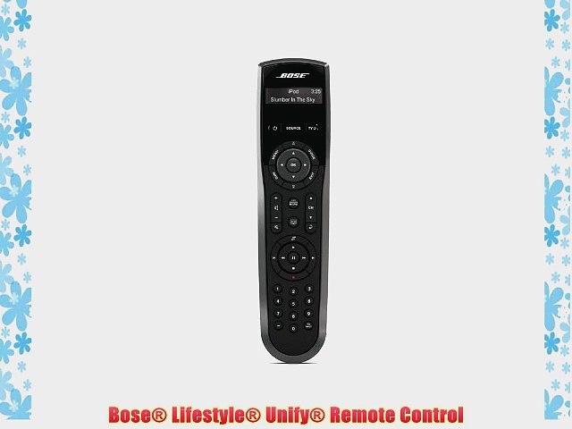 Bose? Lifestyle? Unify? Remote Control - video Dailymotion