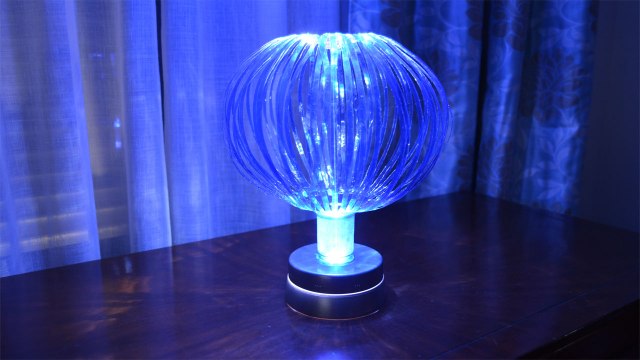 Lampara decorativa push con botes reciclados - 2ª Parte