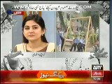 Host Sanam  And Actess Burns Out Tears after listening th Aps Song Of Pakistan Army