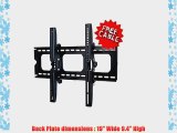 Mount-It! Tilting TV Mount for 23 to 37 Flat Panel TVs - FREE 6 ft HDMI CABLE