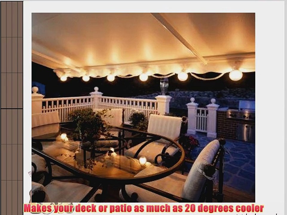 10FT SunSetter Evergreen 900XT Retractable Awning