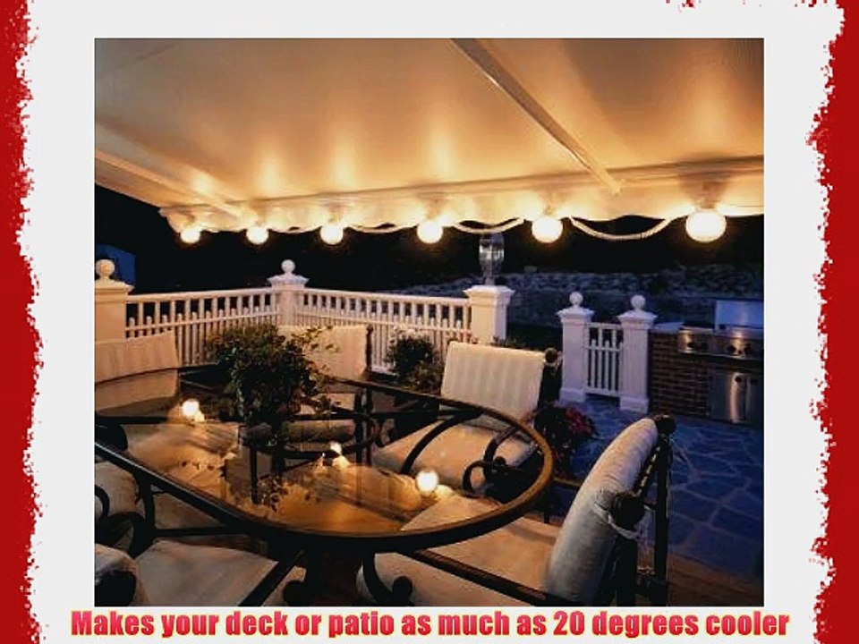 10FT SunSetter Slate Gray 900XT Retractable Awning