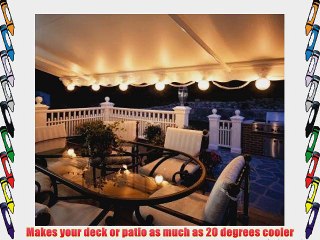 10FT SunSetter Green Stripe 900XT Retractable Awning