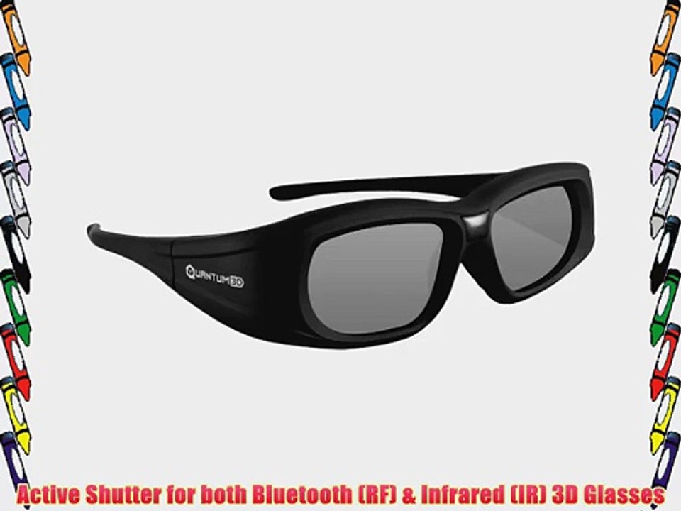 Compatible Epson ELPGS03 3D Glasses by Quantum 3D (G5)