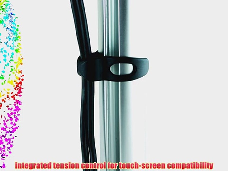 ATDEC VFS-DV Visidec Freestanding Dual Vertical Desk Mount for 16-24 Inch Monitors