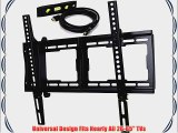 E-onsale Universal Flat Screen LCD Plasma LED TV Wall Mount Bracket Designed for 26-55 Plasma