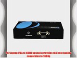 OREI XD-600 VGA PC/Laptop to HDMI Video Converter -Upscaler Up to 720P/1080P Converter with