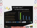 LAVA HD-2605 ULTRA HDTV DIGITAL ROTOR AMPLIFIED OUTDOOR TV ANTENNA HD UHF VHF FM