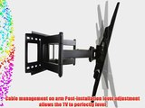 VideoSecu Dual Arm Articulating Mount Cantilever LCD Plasma LED TV Wall Mount for most 37-65