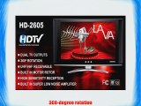Lava HD-2605 UHF/VHF HDTV Antenna with Remote Control