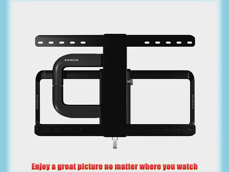 Sanus System VLF525-B1 Premium Series Full-Motion Mount for 51 - 70 flat TV