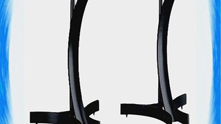 Bell'O SP224 24-Inch Speaker Stands Black