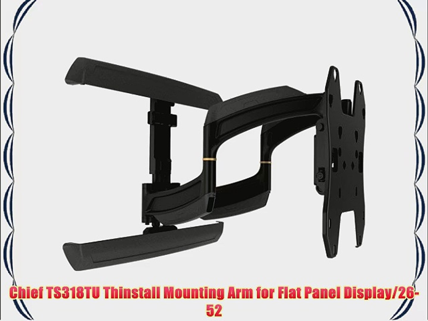 Chief TS318TU Thinstall Mounting Arm for Flat Panel Display/26-52