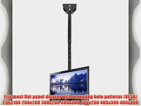 VideoSecu Adjustable Wall Ceiling TV Mount Fits most 26-50 LCD LED Plasma Monitor Flat Panel