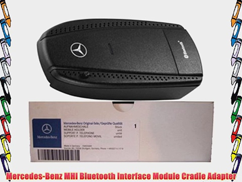 Mercedes-Benz MHI Bluetooth Interface Module Cradle Adapter