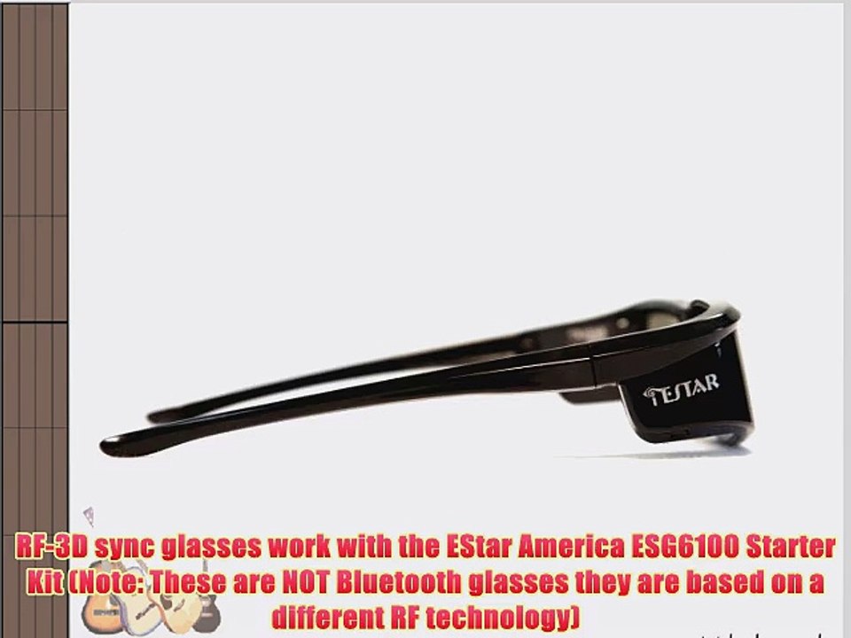 EStar America ESG6000 RF-3D Glasses