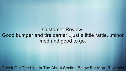 Smittybilt 76651-02 SRC Classic Tire Carrier Review