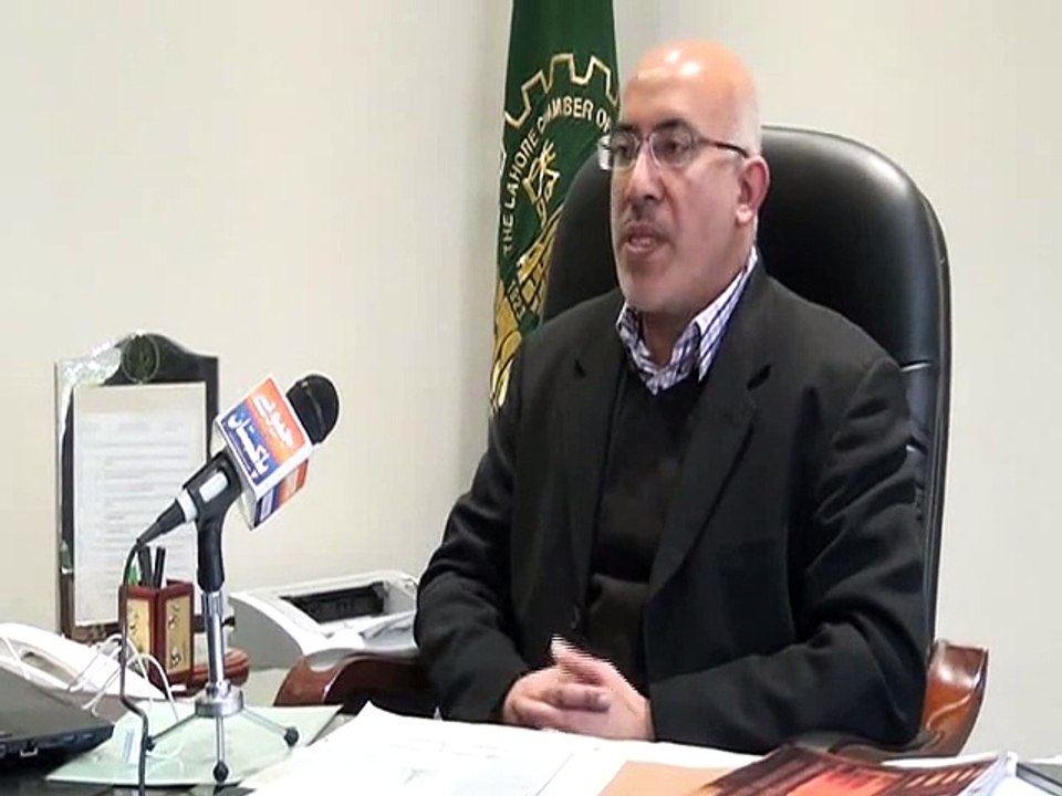 Mian Nauman Kabir S.V.P LCCI talked with Shakeel Anjum jeeveypakistan news