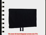 46 Inch Outdoor TV Cover (Full Cover) - 13 sizes available