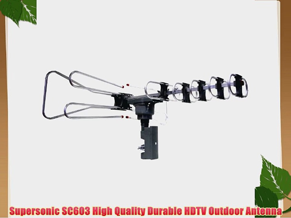 Supersonic SC603 High Quality Durable HDTV Outdoor Antenna